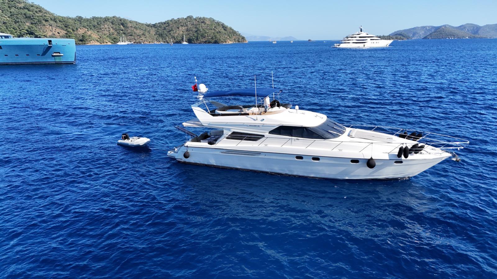 EXCELSIOR motor yacht cruising near the Turkish coast